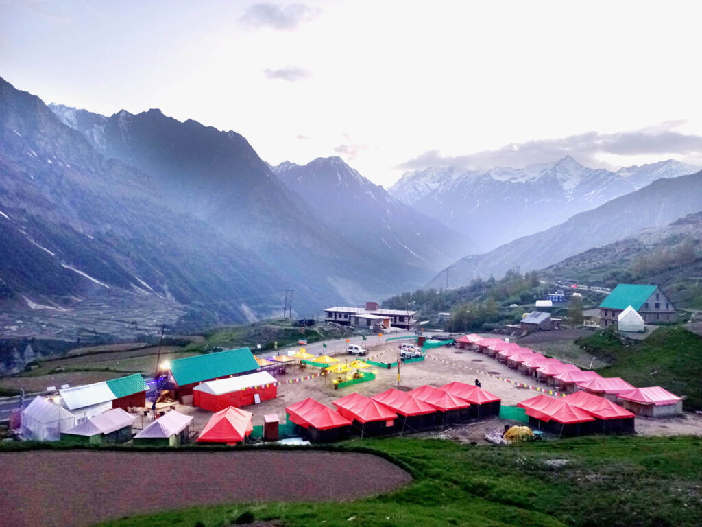 camping in himachal best manali tour packages